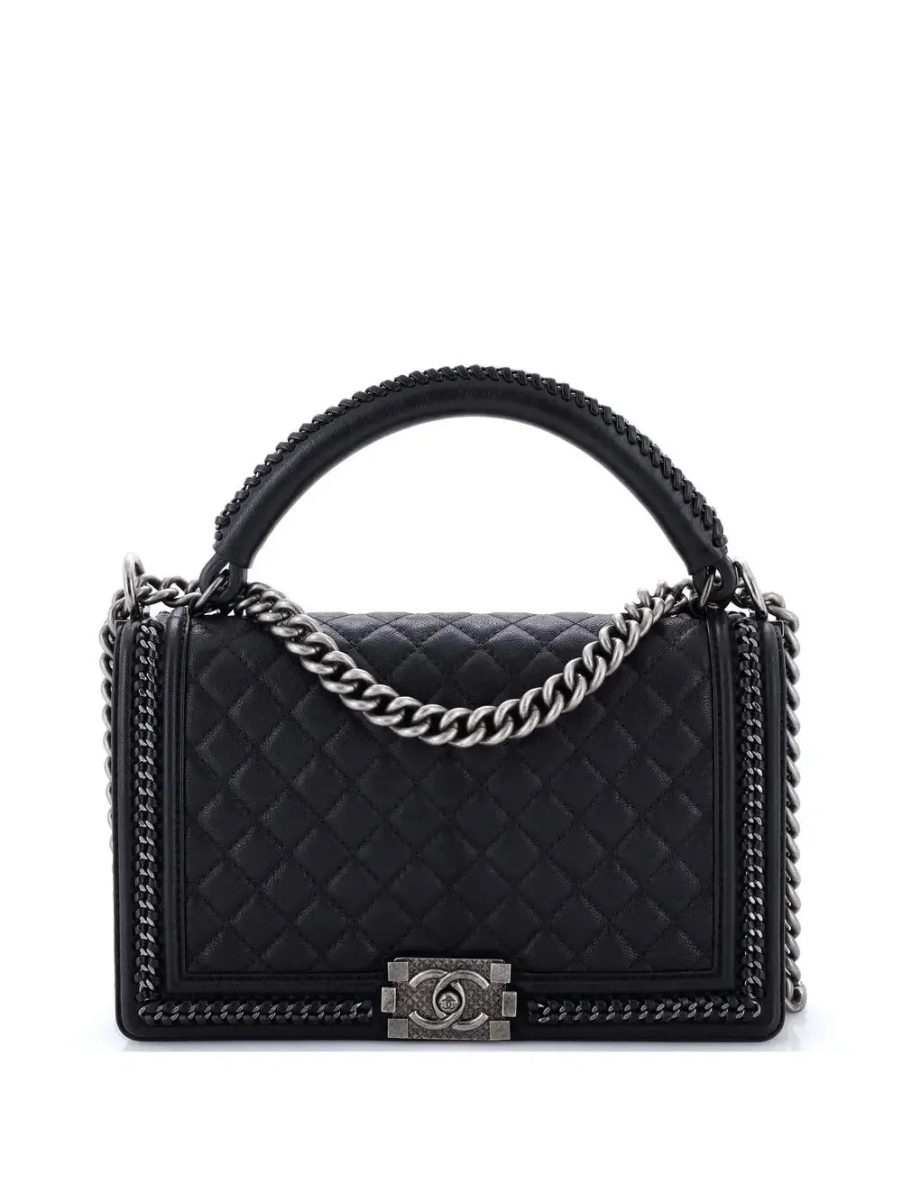 Chanel Chain Handle Boy Flap Bag #287611C46B